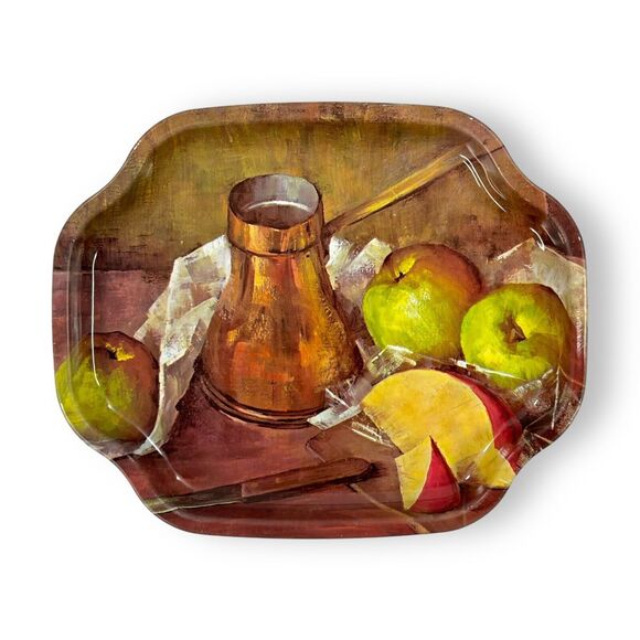 Vintage 4-Pack Elite Trays England Dessert Tea Service Fruit Small Trays 7.5" - Picture 14 of 16